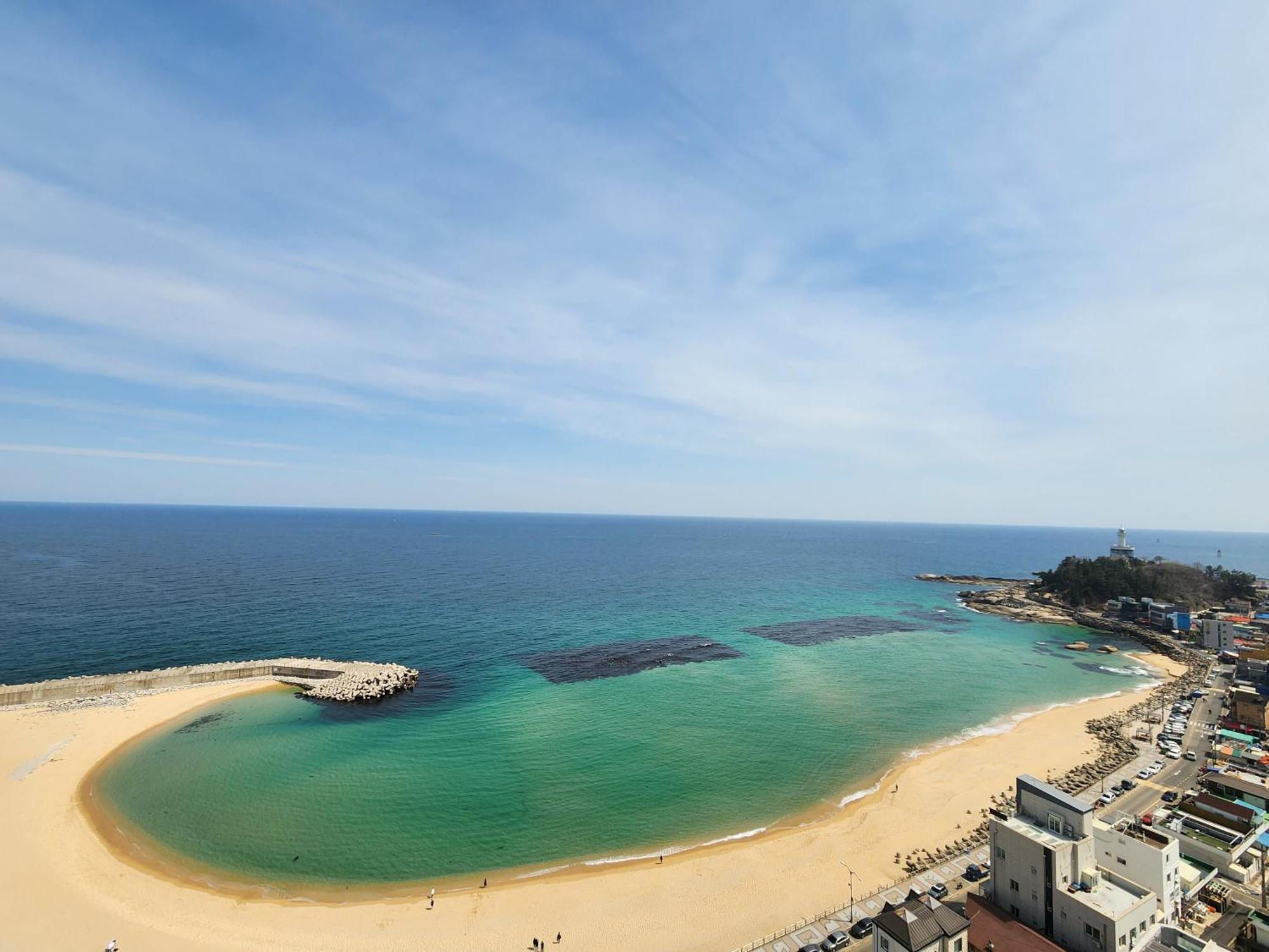 Sokcho Summitbay 1402 "Ocean View" Aparthotel Exteriör bild